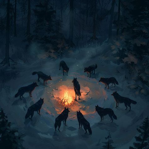 Wolf Of The Wild: Build Virtual Worlds with Nature's Palette Intricate Designs Pattern, Architectural Masterpieces, Dream Forest, Wolf World, Werewolf Art, Canine Art, Wolf Drawing, Wolf Pictures, Mythical Creatures Art