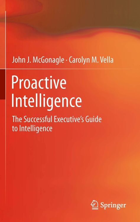 Proactive Intelligence Competitive Intelligence, Literature Books, Interesting Stuff, Programming, Literature, Books