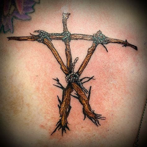 Blair Witch Tattoo, Blair Witch Symbol, Horror Movie Tattoos, Movie Tattoos, Blair Witch, Witch Tattoo, Living Art, Horror Movie, Flower Tattoos