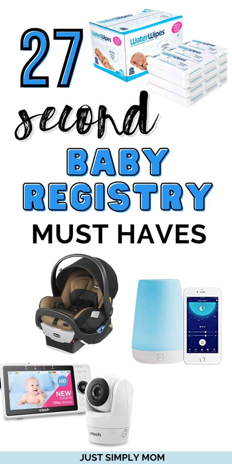 Registry For Second Baby, Baby Boy Registry Must Haves, Second Baby Checklist, Second Baby Registry, 2nd Baby Must Haves, Second Baby Must Haves, Baby Shower Registry List, Baby Boy Registry