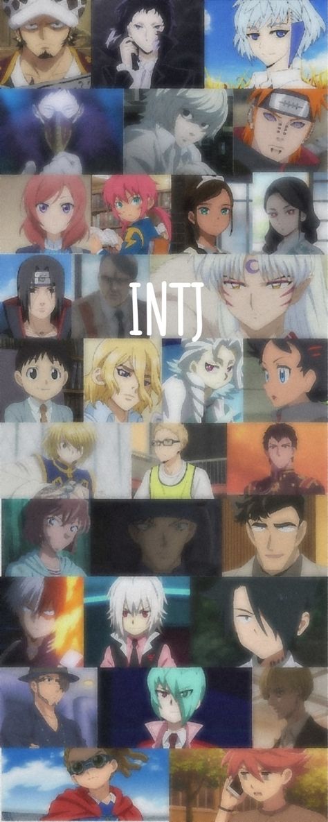 Intj Anime Characters Personality Types, Intj Personality Anime, Intj Mbti Anime, Mbti Anime Characters, Intj Anime Character, Haikyuu Mbti, Intj Anime, Anime Mbti, Intj Characters