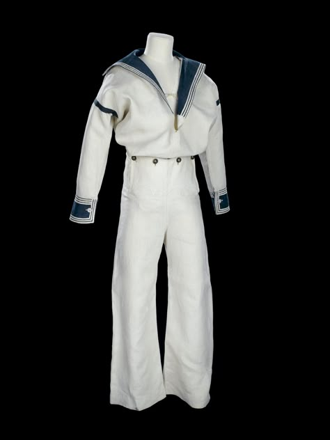 Sailor Outfit Mens, Sailor Outfit, Navy Uniforms, Sailor Suit, Sailor Fashion, Sailing Outfit, Nautical Fashion, Character Outfits, Costume Design