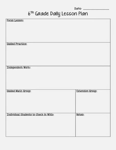 Middle School Math Lesson Plan Template to help plan for gradual release of responsibility and differentiated instruction. Middle School Lesson Plan Template, Math Lesson Plan Template, Middle School Math Lesson Plans, Elementary School Lesson Plans, Crisis Response, Teacher Lesson Plans Template, Physical Education Lesson Plans, Editable Lesson Plan Template, Weekly Lesson Plan