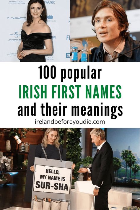 Old Irish Names, What Your Name, Irish Phrases, Irish Name, Gaelic Names, Names And Meanings, Meaning Of Your Name, Irish Surnames, Irish English