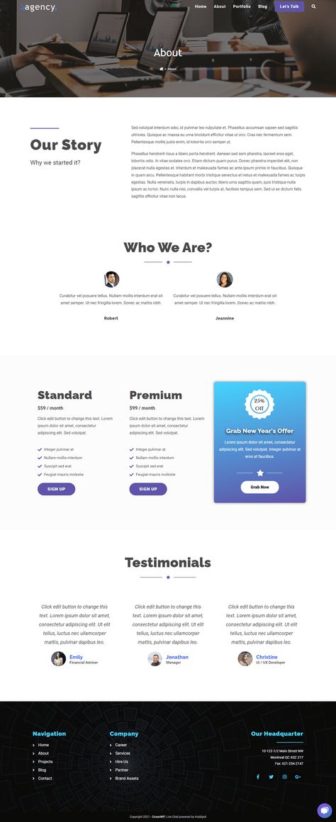 Inspo Divi Wordpress, Freelance Web Developer, About Us Page, Security Tips, On Page Seo, Marketing Social Media, Squarespace Website, Landing Page Design, Wix Website