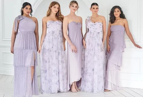 Lavender And Lilac, Gothic Wedding Theme, Men's Formal Wear, Lavender Bridesmaid, Purple Bridesmaid Dress, Lavender Bridesmaid Dresses, Junior Bridesmaids, Halter Bridesmaid Dress, Short Maxi Dress