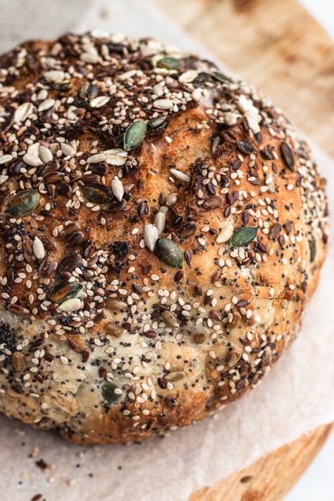 Healthy Blueberry Bread, Fancy Bakery, Cranberry Walnut Bread, Oven Ideas, Oven Bread, Dutch Oven Bread, Walnut Bread, Knead Bread, Blueberry Bread