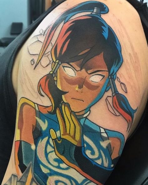 ᴘᴀᴜʟɪɴʜᴏ ᴅᴇ ᴅᴇᴜs - ᴛᴀᴛᴛᴏᴏᴀʀᴛɪsᴛ on Instagram: "Korra - primeira parte finalizada #tattoo #tattookorra #korra #korratattoo #anime_tattoosz #anime #animeedits #fanart" The Legend Of Korra Tattoo, Korra Tattoos, Avatar Korra Tattoo, Legend Of Korra Tattoo, Bolin Legend Of Korra, Anime Tats, Korea Tattoo, Avatar Korra, Tattoo Board