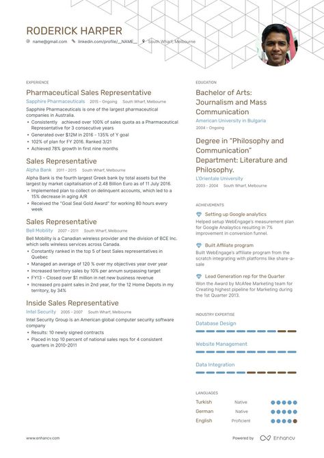 Learn how to write a pharmaceutical sales rep resume that shows you’re the BR Shetty of sales. 8+ examples and resumes included. Pharmaceutical Sales Rep, Resume With No Experience, Nurse Skills, Sales Resume Examples, Registered Nurse Resume, Pharmaceutical Sales, Free Resume Examples, Resume Ideas, Resume No Experience