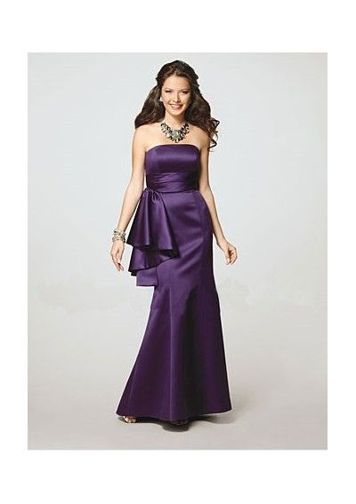 Eggplant purple dress