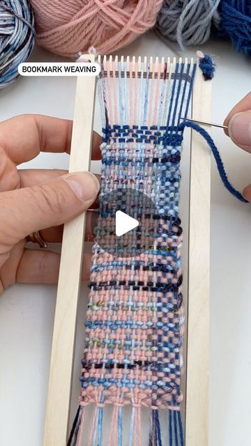 TabbyandTweed on Instagram: "Bookmark weaving with a new kit which is available in our tabbyandtweed website shop for uk delivery or our tabbyandtweed Etsy shop for delivery elsewhere. #bookmarkkit #bookmarkloom #bookmarkweaving #weaving #weavingloom #craftkits #weavingkits #handwoven #craftkit #bookmarks" Weaving Bookmarks, Diy Woven Bookmark, Hand Woven Bookmarks, Bookmark Weaving, Clasped Weft Weaving, Advancing Twill Weaving Draft, Rag Rug, Loom Weaving, Diy Wall Art