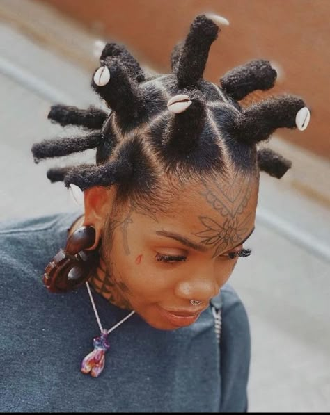 Wick Locs, Nb Aesthetic, Riley And Huey, Tattoos On Brown Skin, Hair Wrap Ideas, Cornrows Locs, Doll Hair Ideas, Fashion Show Hair, Loc Twist