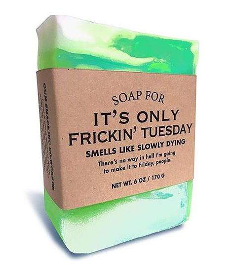 18 Painfully Honest Soap Scents That Are Perfect For Insulting Your Loved Ones - Memebase - Funny Memes Whiskey River Soap, Funny Notes, Funny Soap, Its Only Tuesday, Soap Labels, Bones Funny, Soap Making, Put On, Funny Gifts