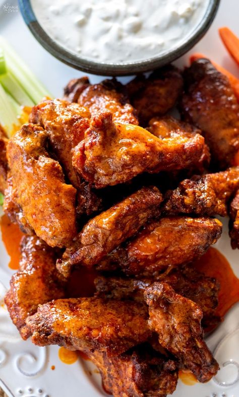 Dirty Wings Recipe, Dirty Wings, Dirty Chicken, Baked Wings Oven, Wing Night, Buffalo Wings Recipe, Chicken Wing Recipes Fried, Best Chicken Wing Recipe, Buffalo Hot Wings