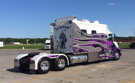 Custom Big Rig, Chevy Diesel Trucks, Big Boyz, Trucks Lifted Diesel, Tractor Trailer Truck, American Trucks, Dump Trailers, Custom Big Rigs, Peterbilt 379