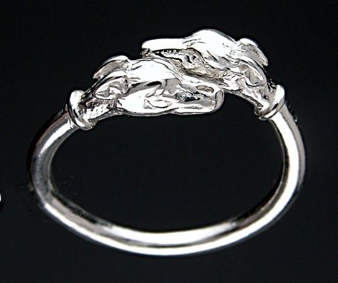 Whippet Jewellery, Greyhound Jewelry, Whippet Greyhound, Sight Hounds, Greyhound Art, Greyhound Dog, Grey Hound Dog, Stylish Rings, James Avery