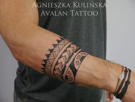 Armband Tattoos For Men, Forearm Band Tattoos, Armband Tattoos, Band Tattoo Designs, Maori Tattoos, Marquesan Tattoos, Maori Tattoo Designs, Band Tattoos, Polynesian Tattoos