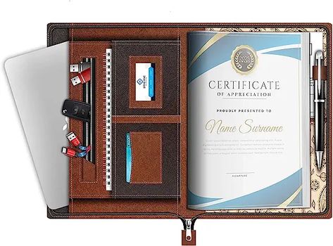 Amazon.in : document file classmate Folder Image, Leather Padfolio, Certificate Holder, Folder Organization, Document Bag, Certificate Of Appreciation, Small Laptop, Padfolio, Leather Portfolio