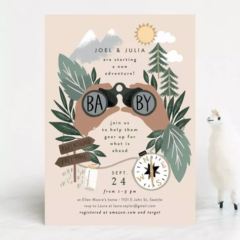 Mountain Baby Shower Theme, Outdoorsy Baby Shower, Forest Baby Shower Theme, Adventure Baby Shower Theme, Woodland Baby Shower Theme Boy, Camping Baby Shower Theme, Forest Baby Shower Invitations, Mother Blessing, February Baby Showers