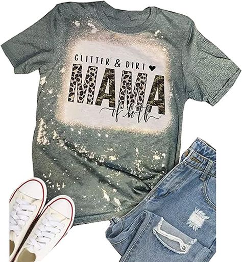 Mom Of Both Shirt Ideas, Mom Of Both Shirt, Mothers Day 2023, Easter Tray, Mama Of Both, Mom Of Both, Leopard Graphic, Lacrosse Mom, Mom T Shirts