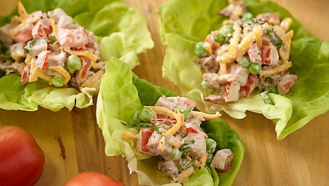 Ham Lettuce Wraps, Lettuce Wraps Recipes, Kardea Brown, David Venable, Ham Wraps, Lettuce Wraps Recipe, Wraps Recipes, Salad Lettuce, Homemade Ham