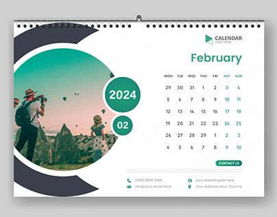 Calendar Design 2024, Calender 2024 Designs, Table Calendar Design, Modern Calendar Design, Calendar Design Layout, Calendar Design Inspiration, Desk Calendar Design, Design Calendar, Calendar Design Template