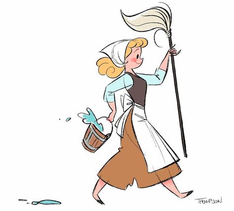 Steven Thompson on Instagram: “It’s 2019! Time for a clean start. 👍 #newyeargoals #sthompsonart #cinderella #disney #princess ✨👑✨” Cinderella Cute Drawing, Chibi Cinderella, Drawing Of Cinderella, Cinderella Art Drawing, Cinderella Artwork, Cinderella And Prince Charming Drawing, Steve Thompson Disney, Sketch Of Cinderella, Cinderella Characters