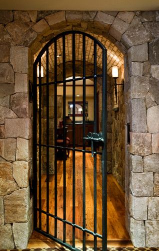 Home Wine Cellar Ideas, Wine Cellar Closet, Old Mansions Interior, Custom Wine Room, Wine Cellar Ideas, Cellar Doors, Glass Wine Cellar, Bourbon Room, Wine Cellar Door