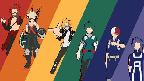 Kiri Baku, Mha Wallpaper, Rin And Sesshomaru, Rainbow Boys, Laptop Wallpaper Desktop Wallpapers, Academia Wallpaper, Laptop Wallpapers, Anime Backgrounds Wallpapers, Hero Wallpaper