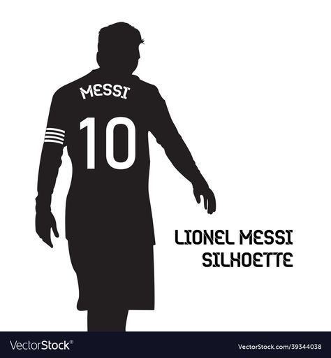 Messi Silhouette, Young Messi, Shirt Sketch, Cr7 Messi, Vector Silhouette, Messi 10, Phone Wallpaper For Men, Leo Messi, Funny Svg