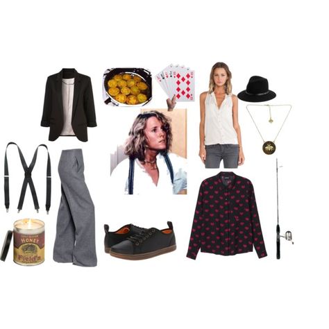 "Film Fashion: Idgie Threadgoode" by kimberly-destree on Polyvore Idgie Threadgoode Style, Idgy Threadgood, Idgie Threadgoode, Tomboy Things, Film Fashion, Fashion Things, Spirit Week, Wardrobe Outfits, Heart Shirt