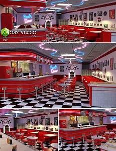 Diner Aesthetic, 1950s Diner, 50's Diner, Architecture Restaurant, Diner Restaurant, 50s Diner, Diner Decor, Vintage Diner, Retro Cafe