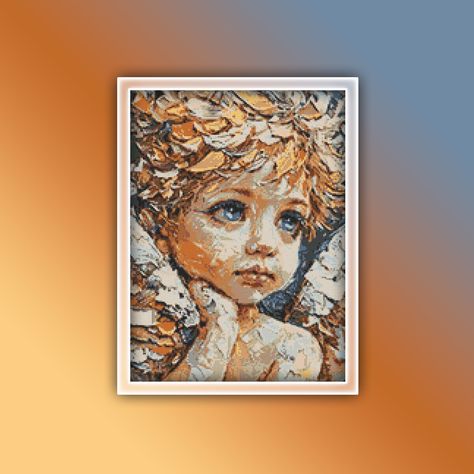 Cherub Cross Stitch Pattern available on Etsy by LightUnicornDesigns #Cherub #Cherubs #crossstitch #crossstitching #crossstitcher #crossstitchlove #crossstitchpattern #crossstitchpatterns #lightunicorndesigns #needlework #stitching #crossstitchersofinstagram #crossstitcherofinstagram #stitchersofinstagram #crossstitchinspiration #cross_stitch Angel Watercolor, Celestial Angel, Baby Angel Wings, Watercolor Angel, Watercolor Cross Stitch, Watercolor Cross, Stitch Shop, Cross Stitch Love, Design Websites