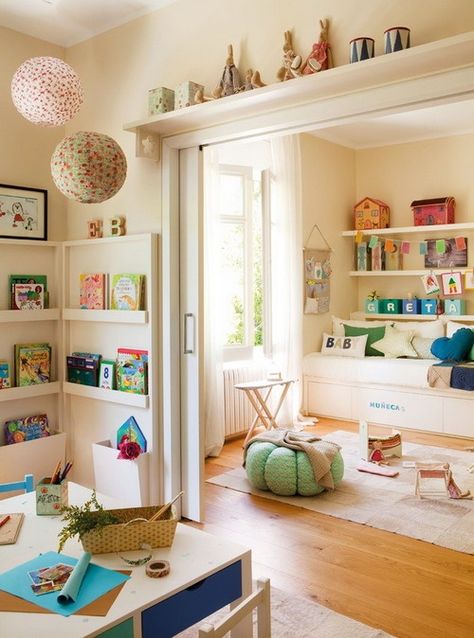 Schue Love Mommo Design, Colorful Playroom, Beautifully Organized, Playroom Design, Pocket Door, Toy Rooms, Remodel Bedroom, Playroom Decor, Pocket Doors