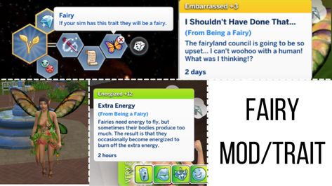 Sims 4 Fairy Mod, Sims Love, Sims 4 Traits, The Sims 4 Packs, Sims 4 Game Mods, What Was I Thinking, Sims 4 Expansions, Sims 4 Characters, Sims Four