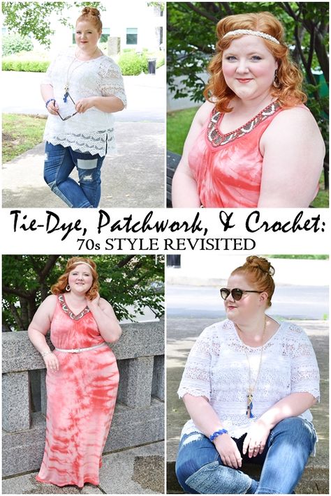 In today's post, I share how Catherines is reinterpreting 70s fashions like… Crochet 70s, With Wonder And Whimsy, Patchwork Crochet, Wonder And Whimsy, Girl Workout, Crochet Tie, Couples Travel, Seasonal Living, 70s Women