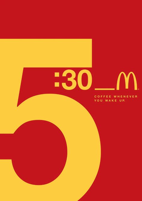 Leo Burnett McDonalds ad Typography Ads, Famous Ads, Copywriting Ads, Mcdonalds Gift Card, Gfx Design, 광고 디자인, Publicidad Creativa, Guerilla Marketing, Poster Ads