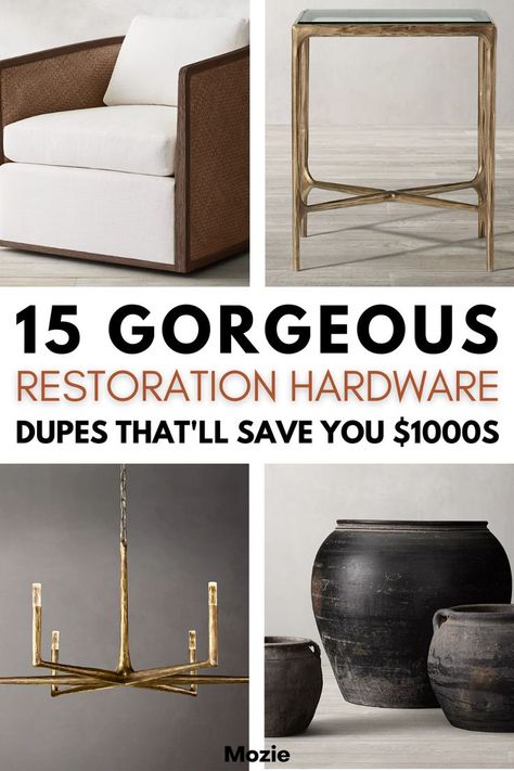 Rh Furniture Restoration Hardware, Restoration Hardware Living Room Inspiration, Restoration Hardware Entryway, Rh Inspired Living Room, Bedroom Restoration Hardware, Living Room Restoration Hardware, Restoration Hardware Decor, Restoration Hardware Design, Restoration Hardware Diy