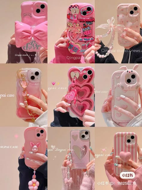 Fluffy Phone Cases, Clear Phone Case Design, Disney Phone Cases, Purple Cases, Stylish Iphone Cases, Pink Phone, Girly Phone Cases, Kawaii Phone Case, Iphone Cases Cute