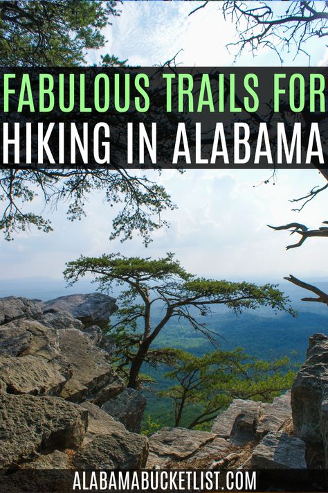 Hiking in Alabama is a must for the outdoor adventure seeker. From the easy beach trails in the south to more difficult ones in the north, there is a trail for all! Alabama Bucket List | Hiking Alabama | Alabama Hiking | Hike Alabama | Hike in Alabama | Where to Hike in Alabama | Sweet Home Alabama | Alabama The Beautiful | Alabama Outdoors | Family Travel | Travel With Kids | Outdoors Travel | Hiking Trails in Alabama | Visit Alabama #hiking #outdoors #alabama Alabama Bucket List, Alabama Hiking, Talladega National Forest, Huntsville Botanical Gardens, Alabama Travel, Hiking Adventures, Adventure Seeker, Visit Usa, Usa Travel Guide