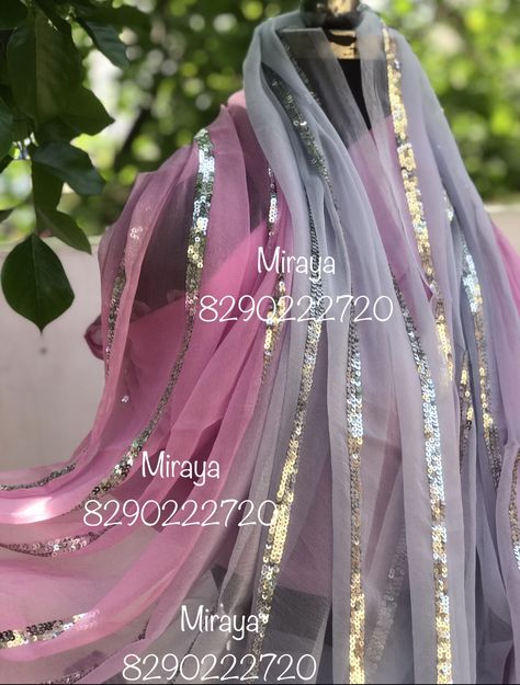 Shaded Saree Color Combos, Shaded Saree, Birthday Quotes For Girlfriend, Phulkari Embroidery, Pure Chiffon Sarees, Rajputi Dress, Chiffon Sarees, Fancy Blouse, Saree Design