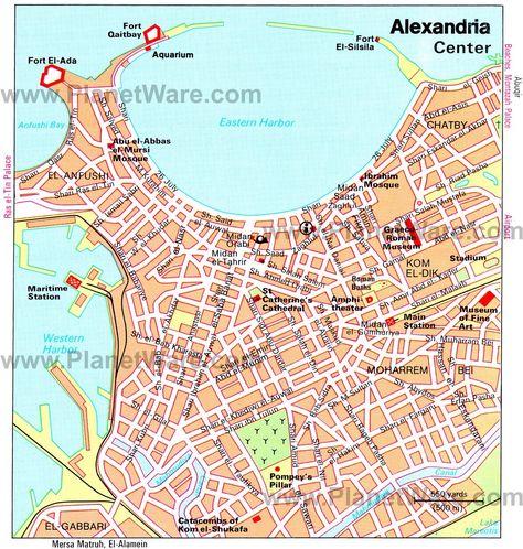 Alexandria Center Map Egyptian Lifestyle, Map Of Egypt, Alexandria Map, Ancient Alexandria, Alexandria City, City Maps Design, Egypt Map, Karnak Temple, Alexandria Egypt