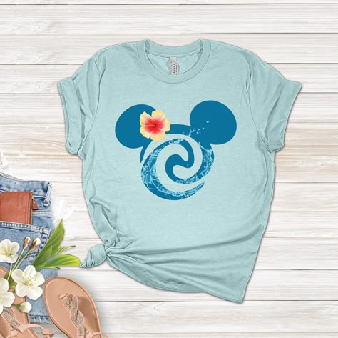 Moana Tshirt Ideas, Moana T Shirt, Disney Spring Break Shirts, Moana Shirt Ideas, Aulani Outfits, Disney Shirts Diy, 2023 Disneyland, Disney Shirt Ideas, Disney Mom Shirt