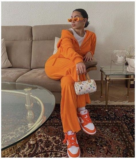 Boohoo outfits
Thrifted outfits
Aesthetic outfits
Fashion clothes
Women's fashion
Outfit clothes
Summer fashion
Casual fashion
Clothes inspiration Orange Outfits, Orange Fits, Tracksuit Outfit, Orange Outfit, Orange Aesthetic, Streetwear Fashion Women, Mode Vintage, Baddie Outfits, Fashion Killa