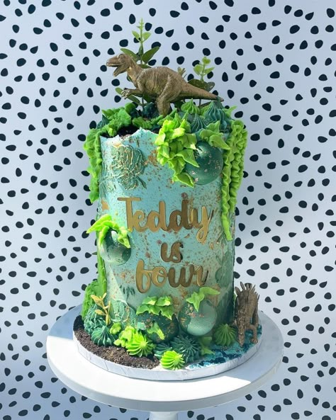 Choc Frosting, Dinasour Birthday, 3rd Birthday Party For Girls, Dino Birthday Cake, 3rd Birthday Party For Boy, Ruby Cake, Football Birthday Cake, Dinosaur Birthday Theme, Baby Boy Birthday Cake