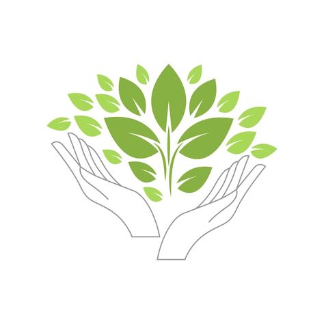 Vecteur création d'icône logo main arbre | Premium Vector #Freepik #vector #arbre-main #main-nature #bio-nature #vie Logo Communication, Premium Vector, Aloe Vera, Packaging, Pins, Quick Saves, Art, Logos