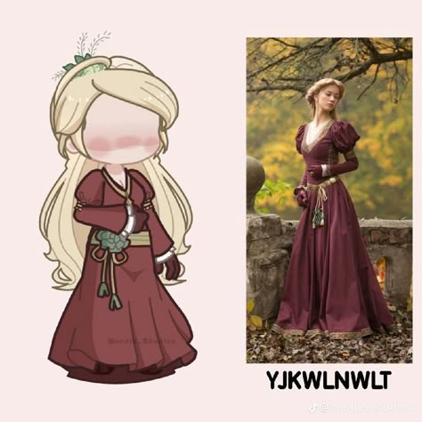 Gacha Life 2 Baby Code, 1600 Dress, Greek Outfit, Gacha Custom Poses Couple, Middle Ages Clothing, Victorian Era Dresses, Gacha Codes, Rich Outfits, Fancy Dress Code