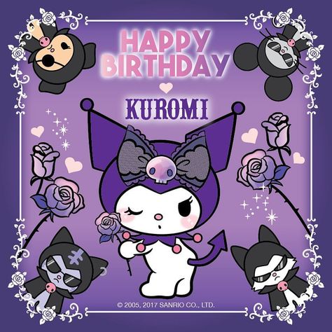 Happy Birthday, #Kuromi ! 🎉 #character #hellokittylovesindonesia Happy Birthday Kuromi, Birthday Kuromi, Hello Kitty, Happy Birthday, Kitty, Birthday