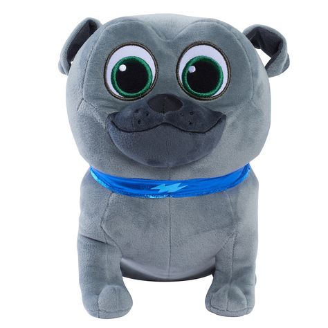 Disney's Puppy Dog Pals Medium Plush Bingo, Multicolor Puppy Dog Pals Birthday Party, Puppy Dog Party, Puppy Dog Pals, Dog Stuffed Animal, Soft Stuffed Animals, Grey Dog, Disney Gift, Man And Dog, Dog Party