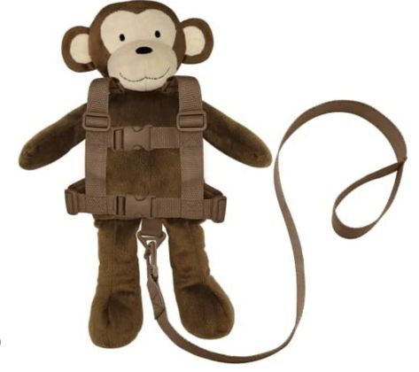 Toddler Leash, Monkey Backpack, Baby Harness, Toddler Safety, Animal Backpacks, Baby Backpack, Baby Walking, Safety Harness, Monkey Design